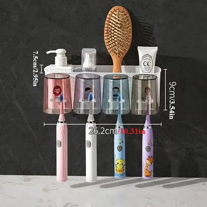 AquaShield™ Wall Mounted Toothbrush Holder