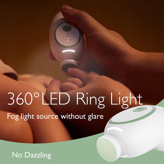 TinyTrim™ Rechargeable Baby Nail Trimmer Pro