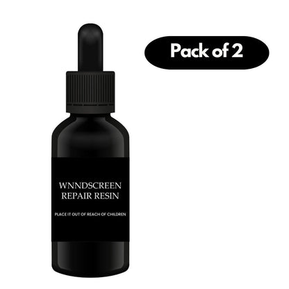 Windshield Crack Fix Pro Kit (Pack of 2)