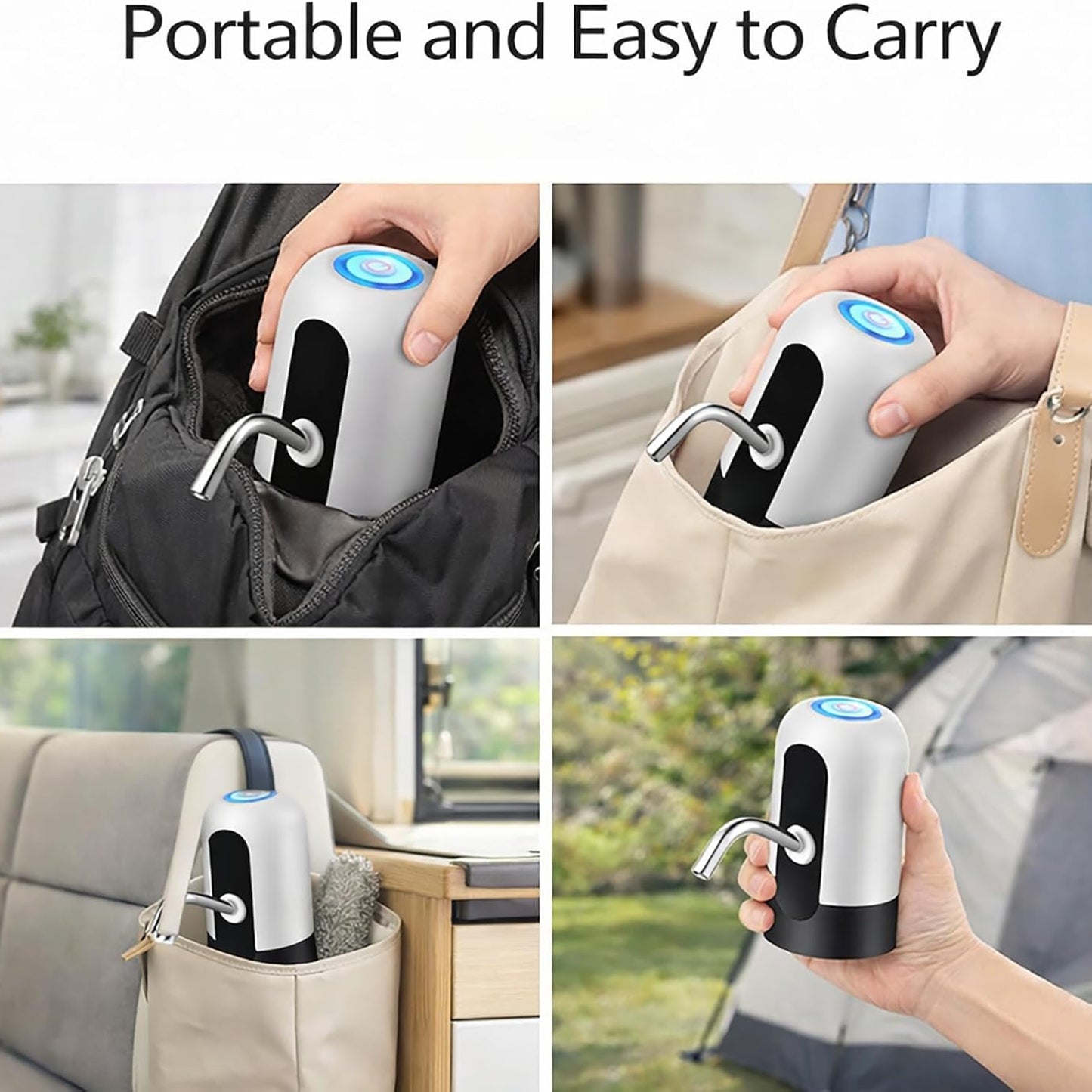 AquaFlow™ Wireless Water Dispenser Pump
