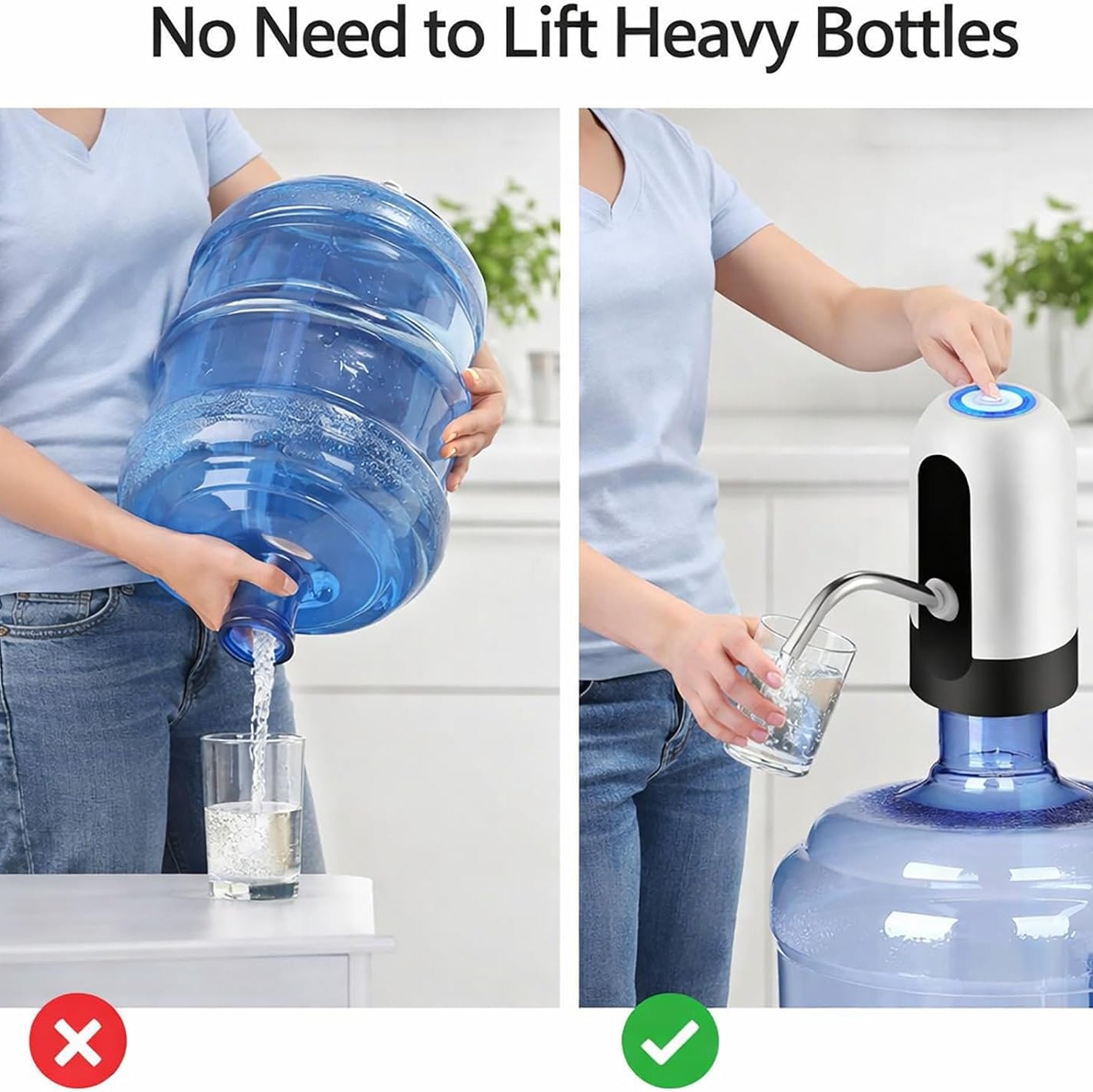 AquaFlow™ Wireless Water Dispenser Pump