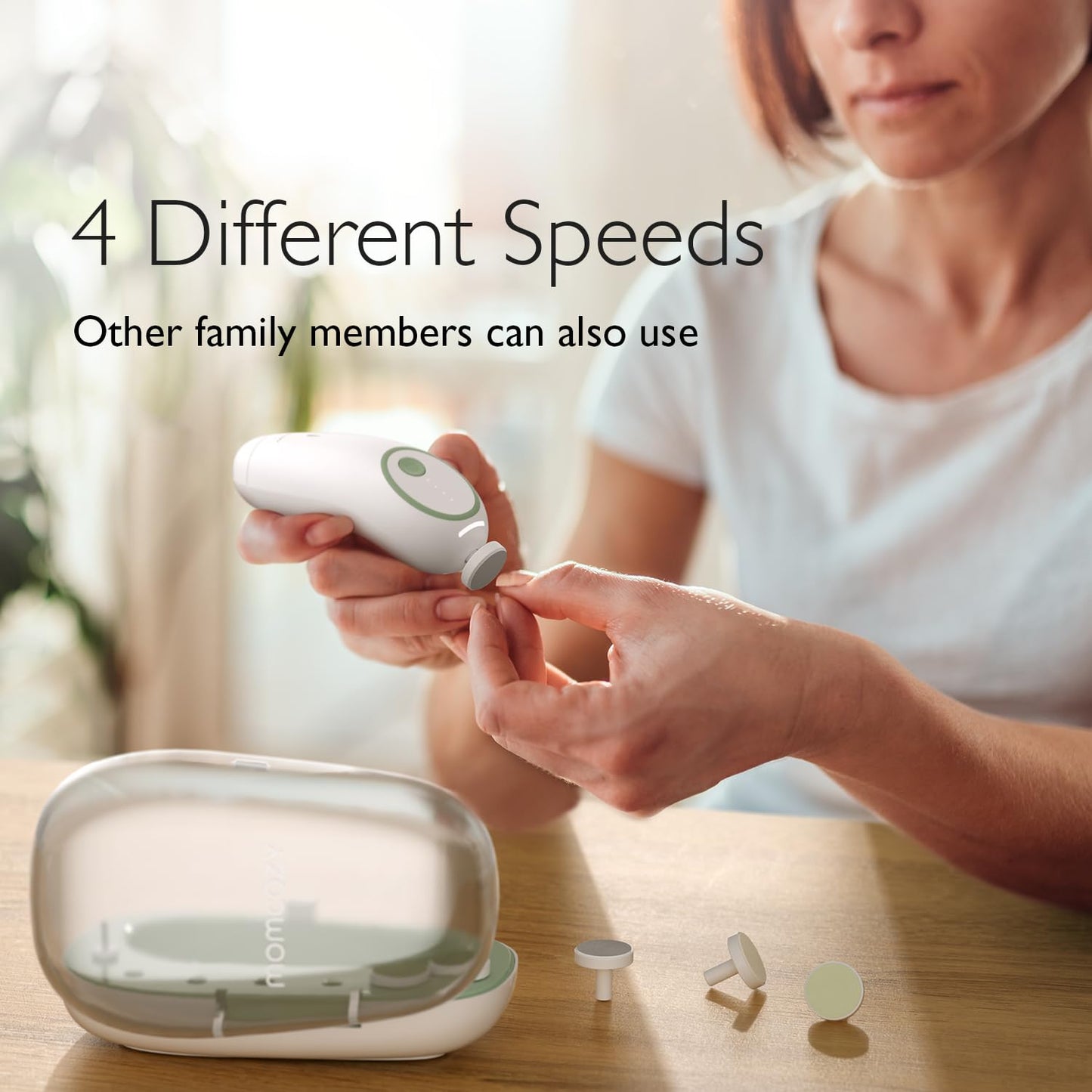 TinyTrim™ Rechargeable Baby Nail Trimmer Pro