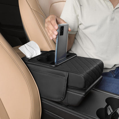 DriveNest™ 5-in-1 Car Armrest Organizer