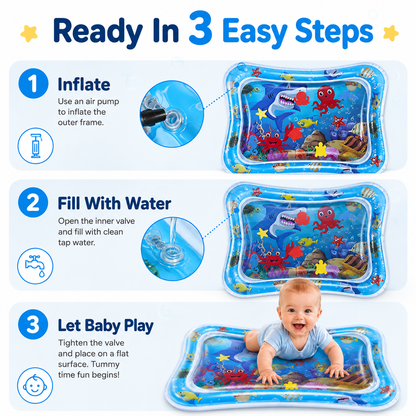 SplashPlay™ - Tummy Time Water Play Mat Old SKU