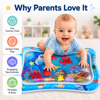 SplashPlay™ - Tummy Time Water Play Mat Old SKU