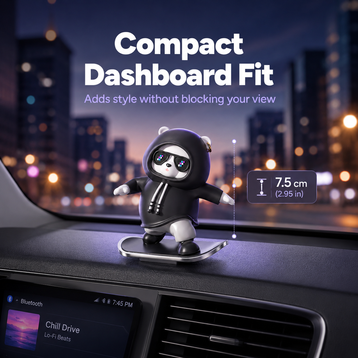SlidePanda™ Moving Dashboard Toy