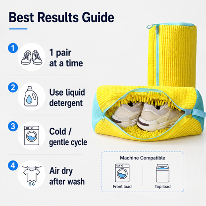 ShoeSpa™ 360° Washing Machine Bag