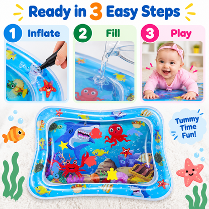 SplashPlay™ Tummy Time Water Mat
