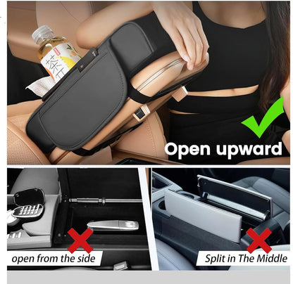 DriveNest™ 5-in-1 Car Armrest Organizer