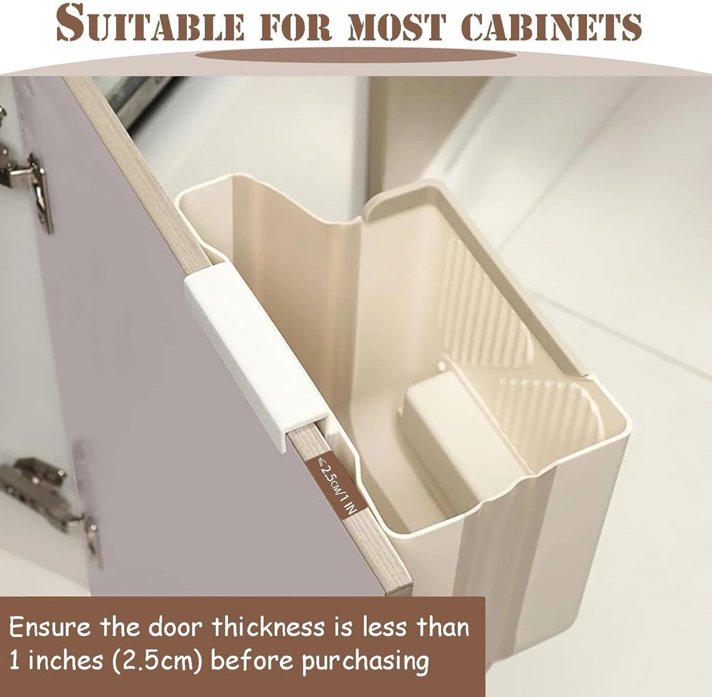 SnapDrop™ Hanging Kitchen Bin
