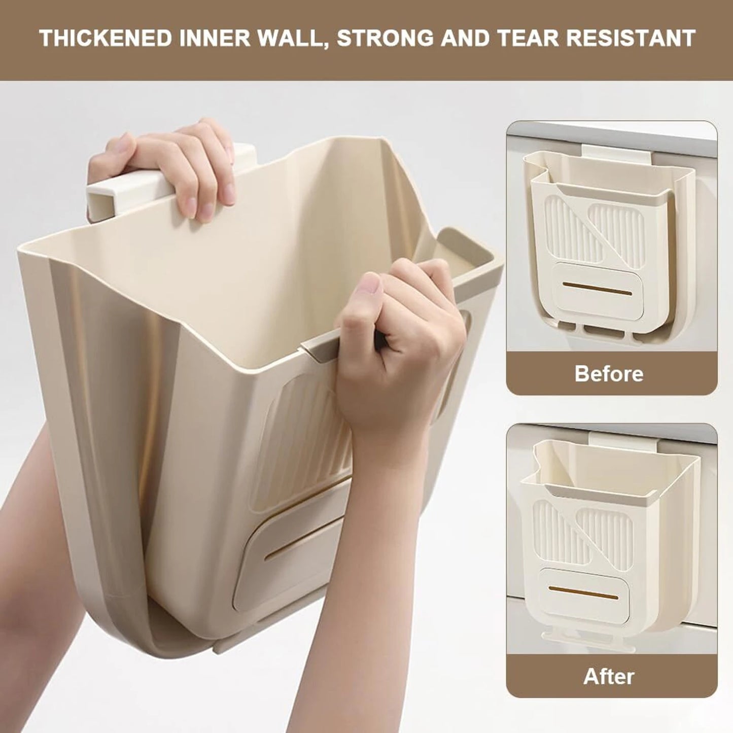 SnapDrop™ Hanging Kitchen Bin